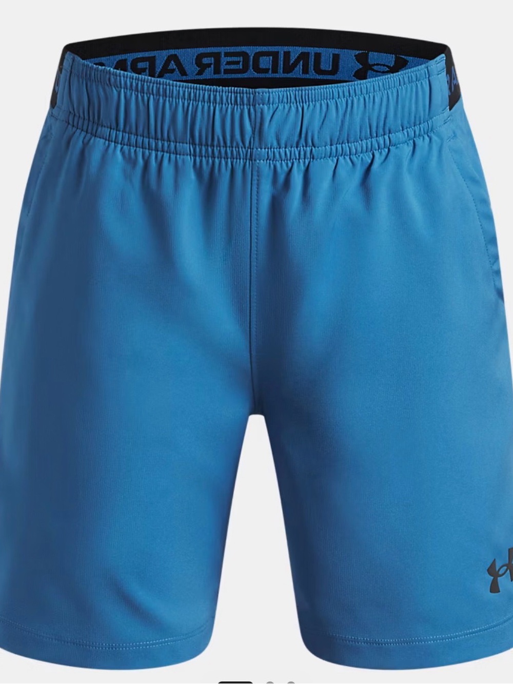 Under Armour Youth Turquoise Blue Athletic Shorts
